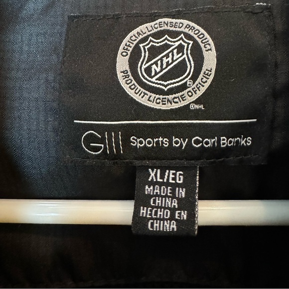 Pittsburgh Penguins Jacket G-III Sports by Carl Banks Men's Sz XL HOODED - Picture 7 of 8